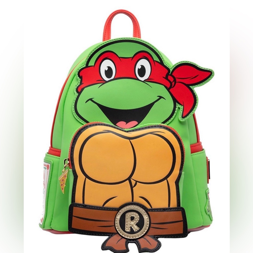 Loungefly Nickelodeon Teenage Mutant Ninja Turtles Raphael Cosplay Mini Backpack